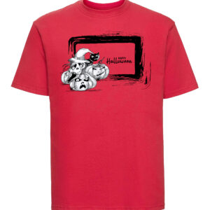 Red Halloween T-shirt