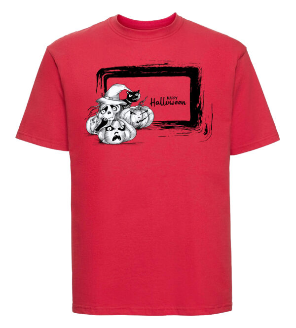 Red Halloween T-shirt